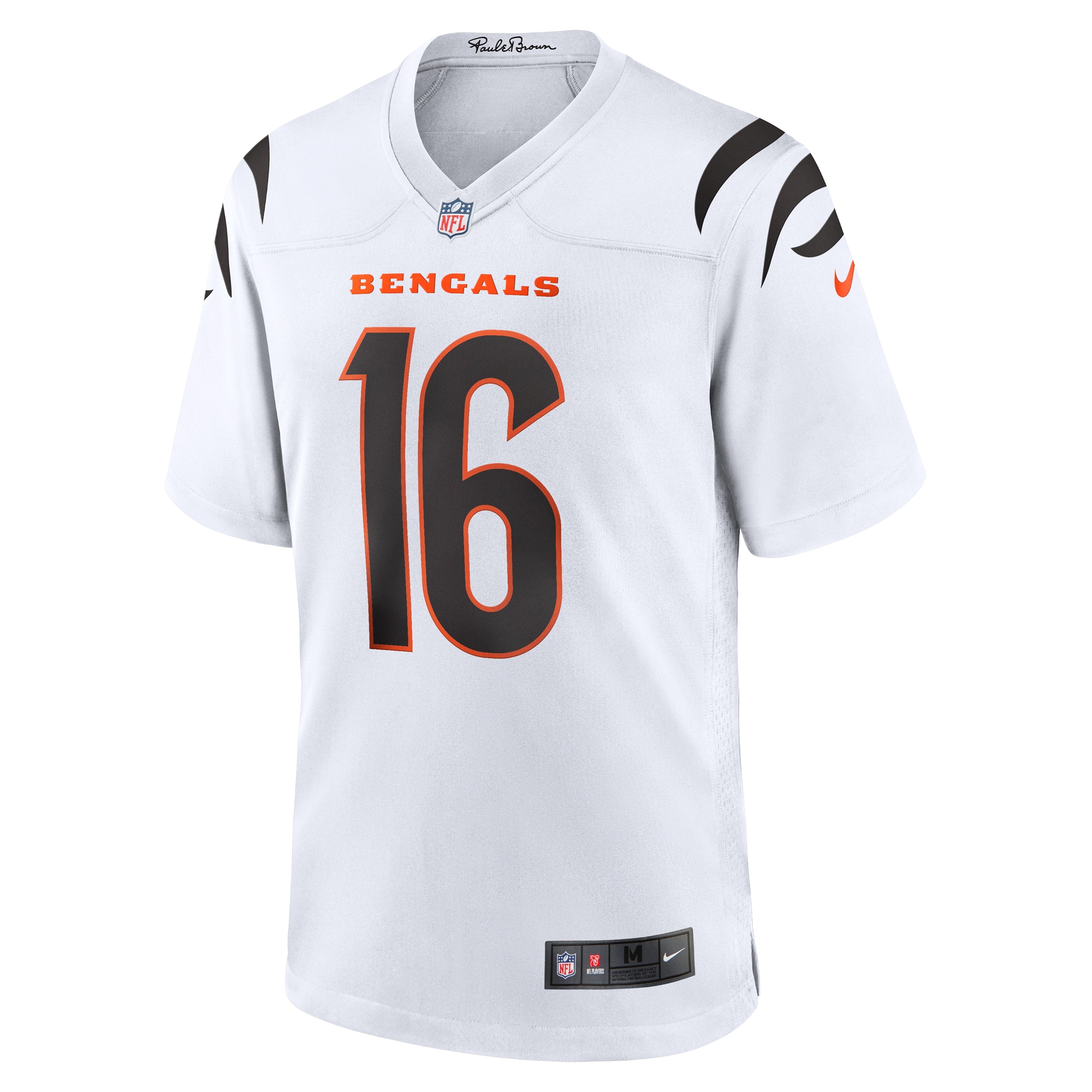 Joe Flacco Cincinnati Bengals Nike Game Jersey - White - Image 2