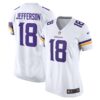 Justin Jefferson Minnesota Vikings Nike Women's Game Player Jersey - White