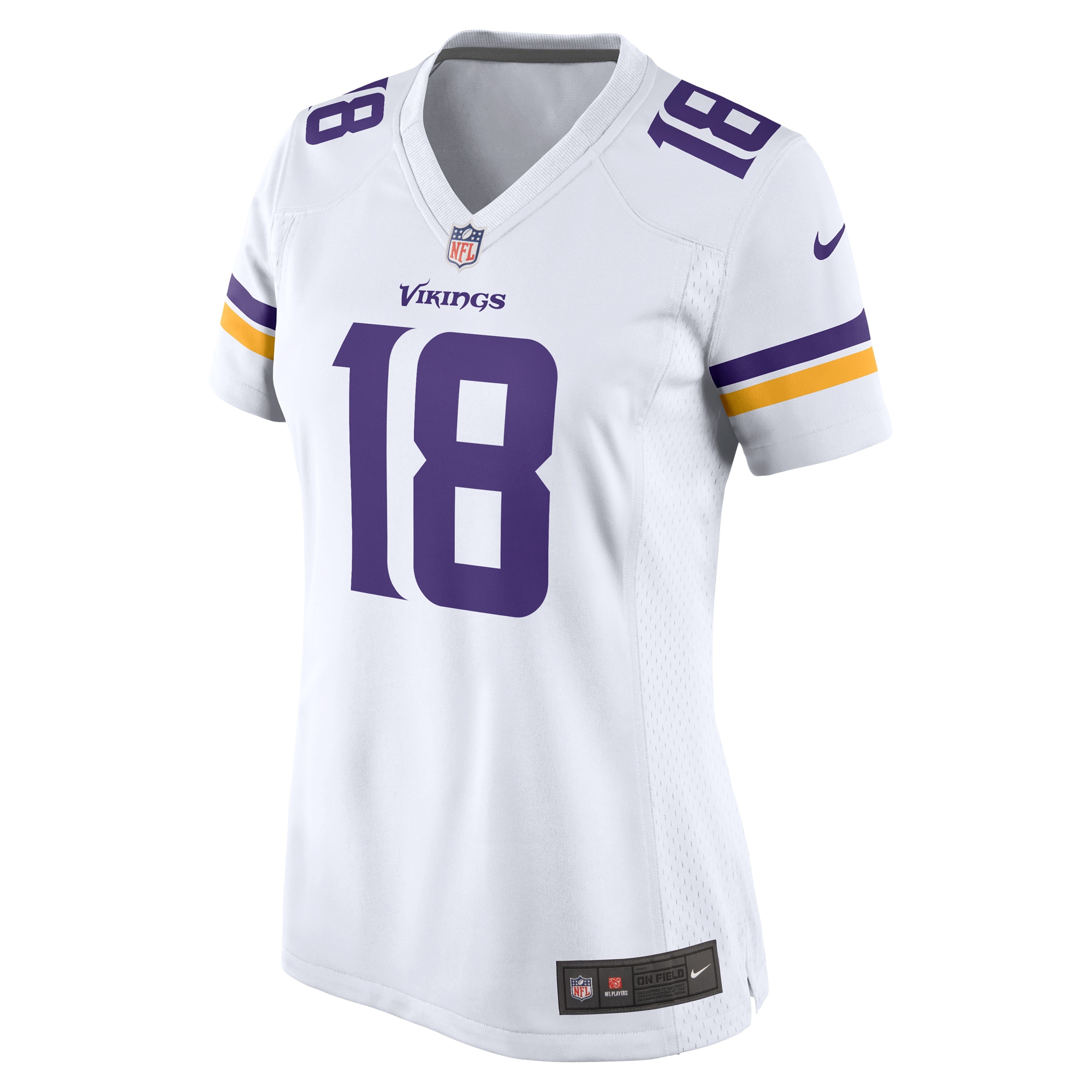 Justin Jefferson Minnesota Vikings Nike Women's Game Player Jersey - White - Image 2