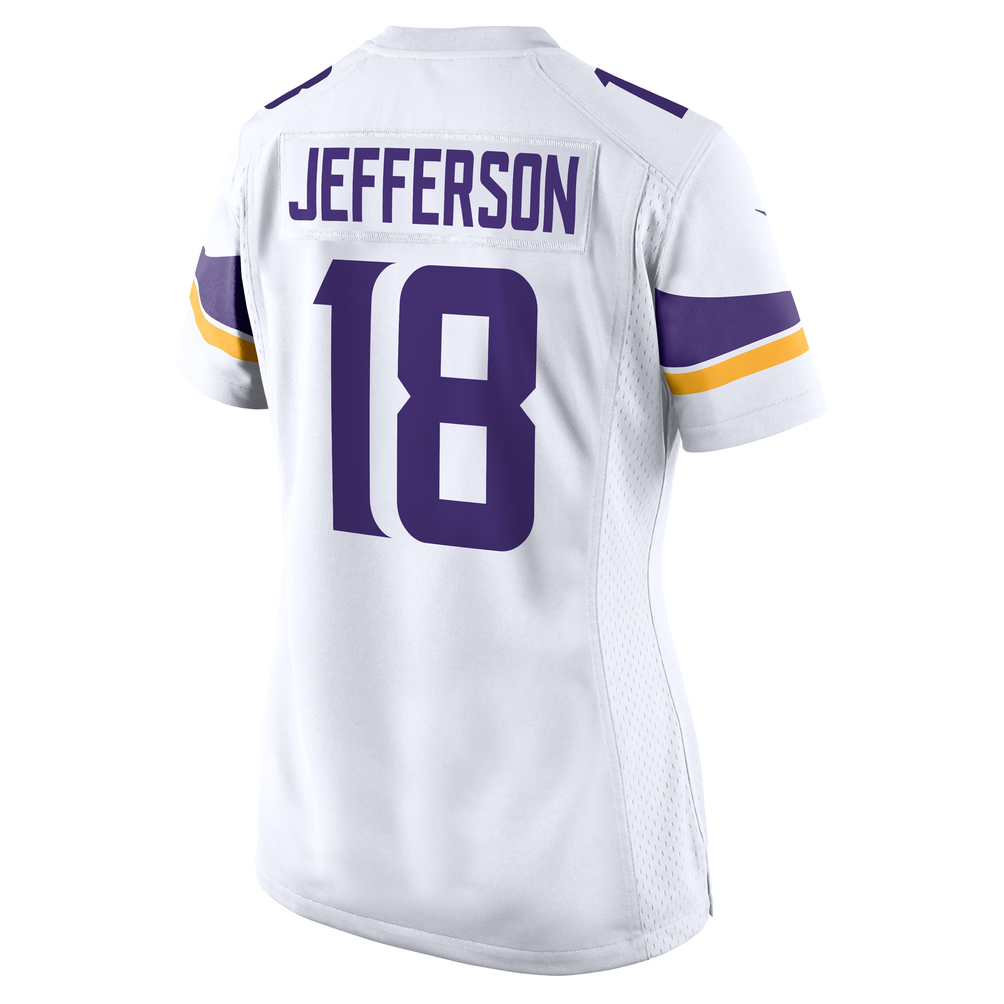 Justin Jefferson Minnesota Vikings Nike Women's Game Player Jersey - White - Image 3