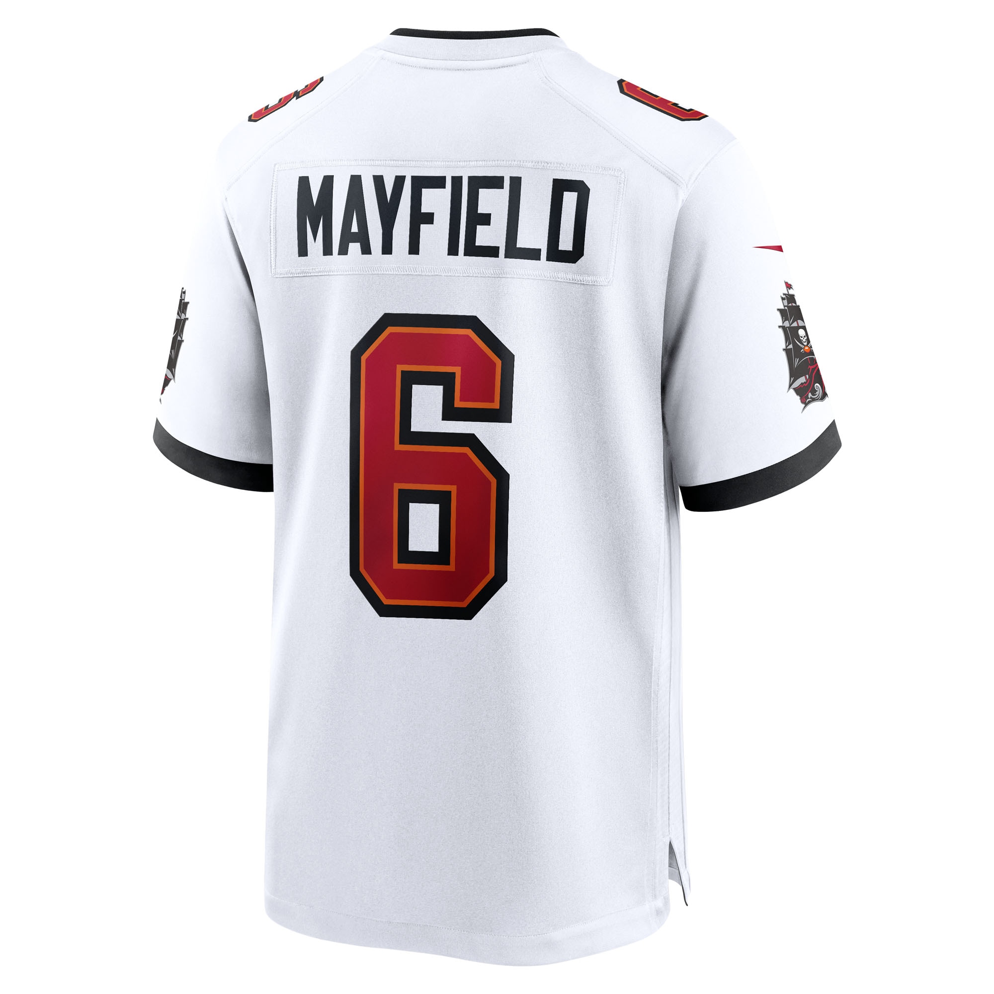 Baker Mayfield Tampa Bay Buccaneers Nike 50th Season White Game Jersey - White - Image 3