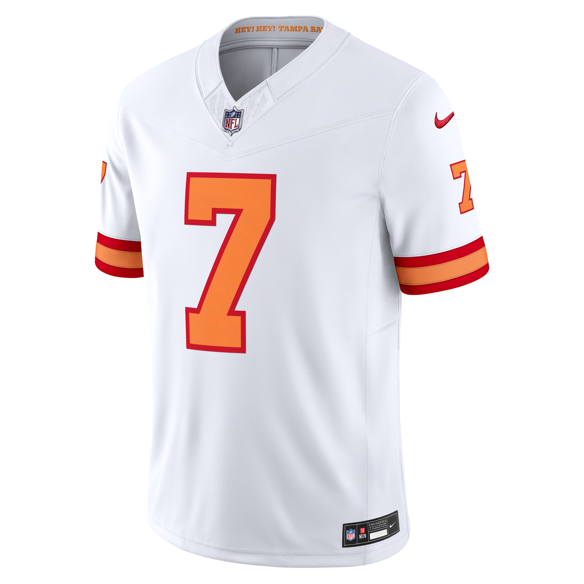 Bucky Irving '76 Tampa Bay Buccaneers Nike Vapor F.U.S.E. Player Limited Jersey - White - Image 2