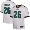 Saquon Barkley Philadelphia Eagles Nike Youth Game Jersey - White