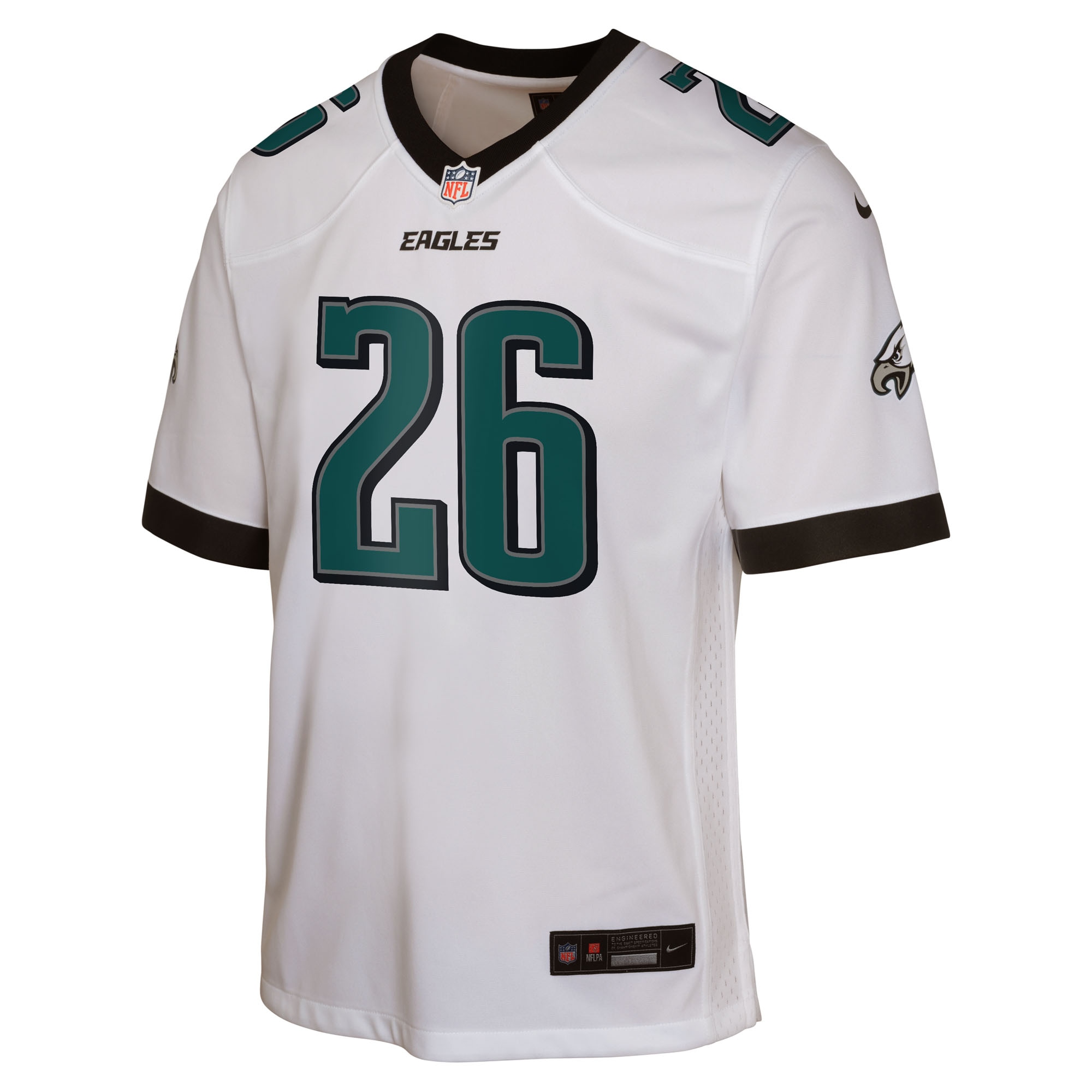 Saquon Barkley Philadelphia Eagles Nike Youth Game Jersey - White - Image 2