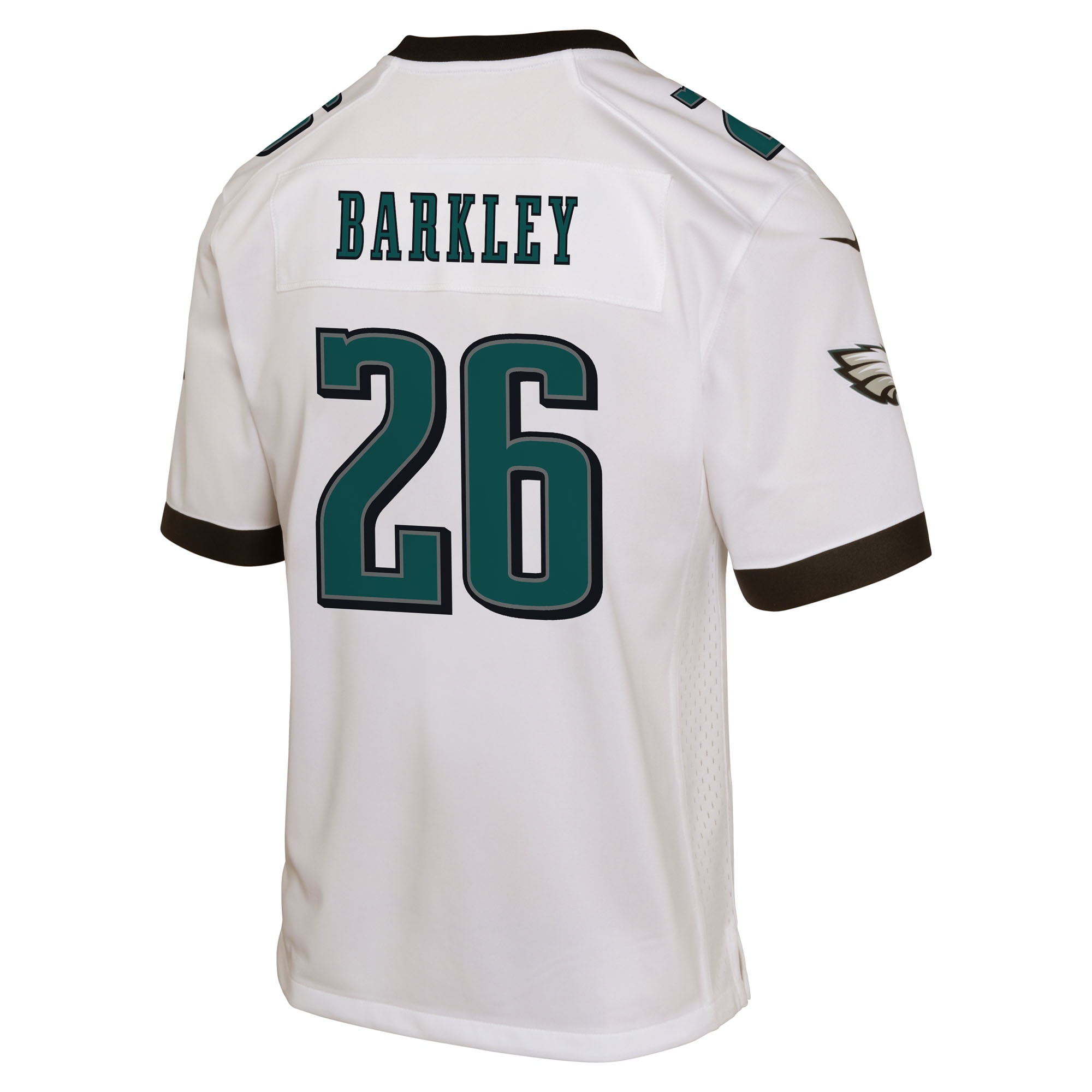 Saquon Barkley Philadelphia Eagles Nike Youth Game Jersey - White - Image 3