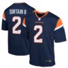 Patrick Surtain II Denver Broncos Nike Youth Game Jersey - Navy