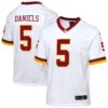 Jayden Daniels Washington Commanders Nike Youth Game Super Bowl Era Jersey - White