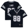 CeeDee Lamb Dallas Cowboys Nike Toddler Player Game Jersey - Navy
