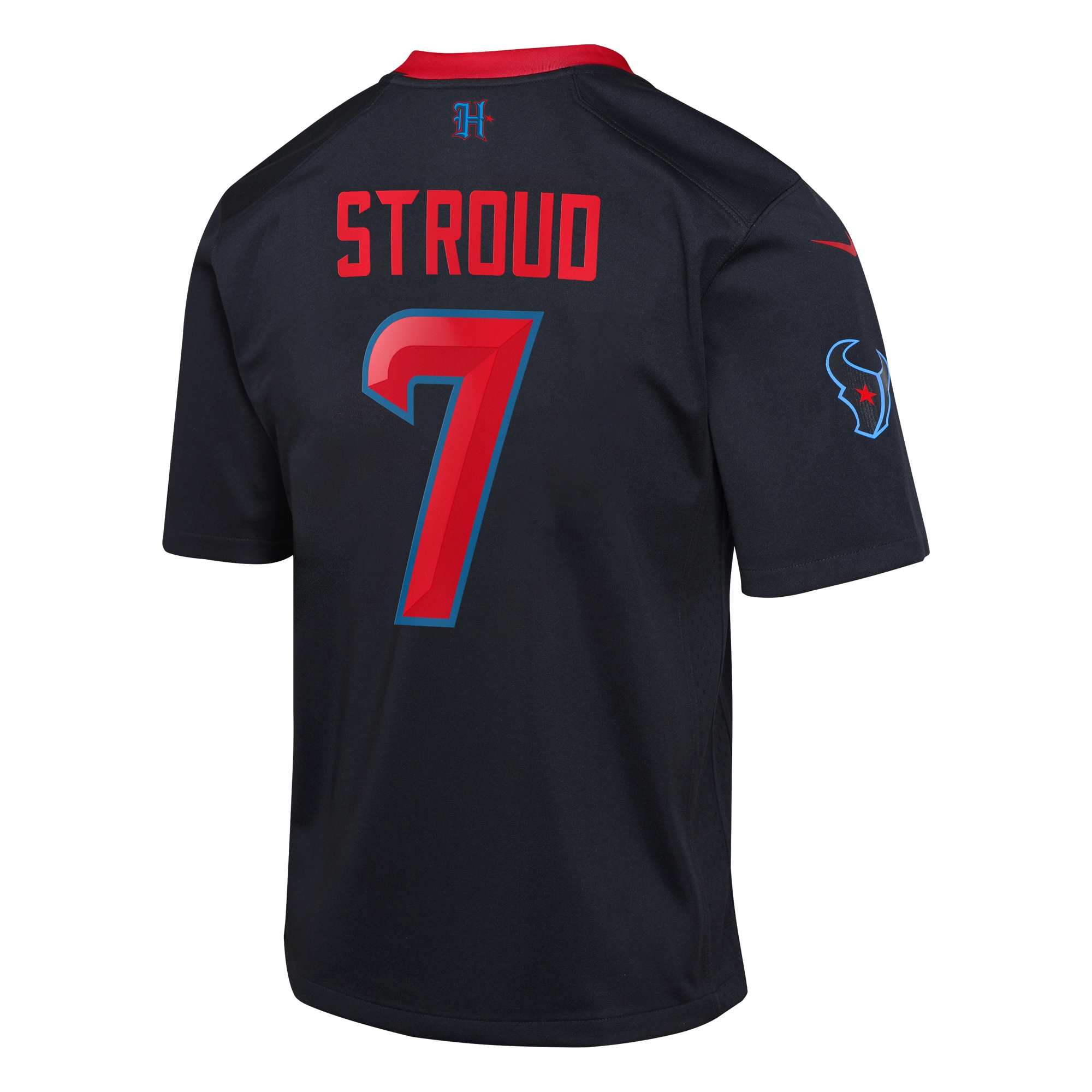 C.J. Stroud Houston Texans Nike Youth Game Jersey - Navy - Image 3