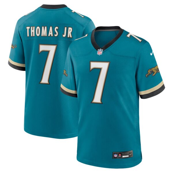 Brian Thomas Jr. Jacksonville Jaguars Nike Alternate Game Jersey - Teal
