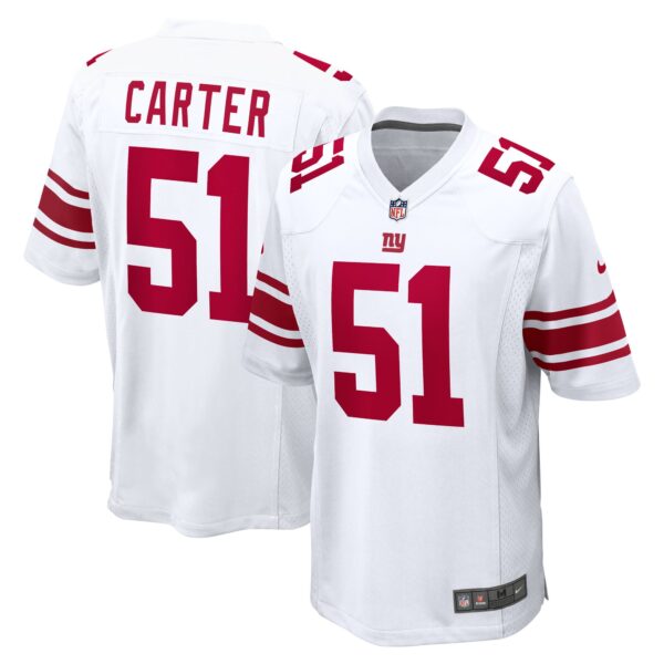 Abdul Carter New York Giants Nike First Round Pick Game Jersey - White