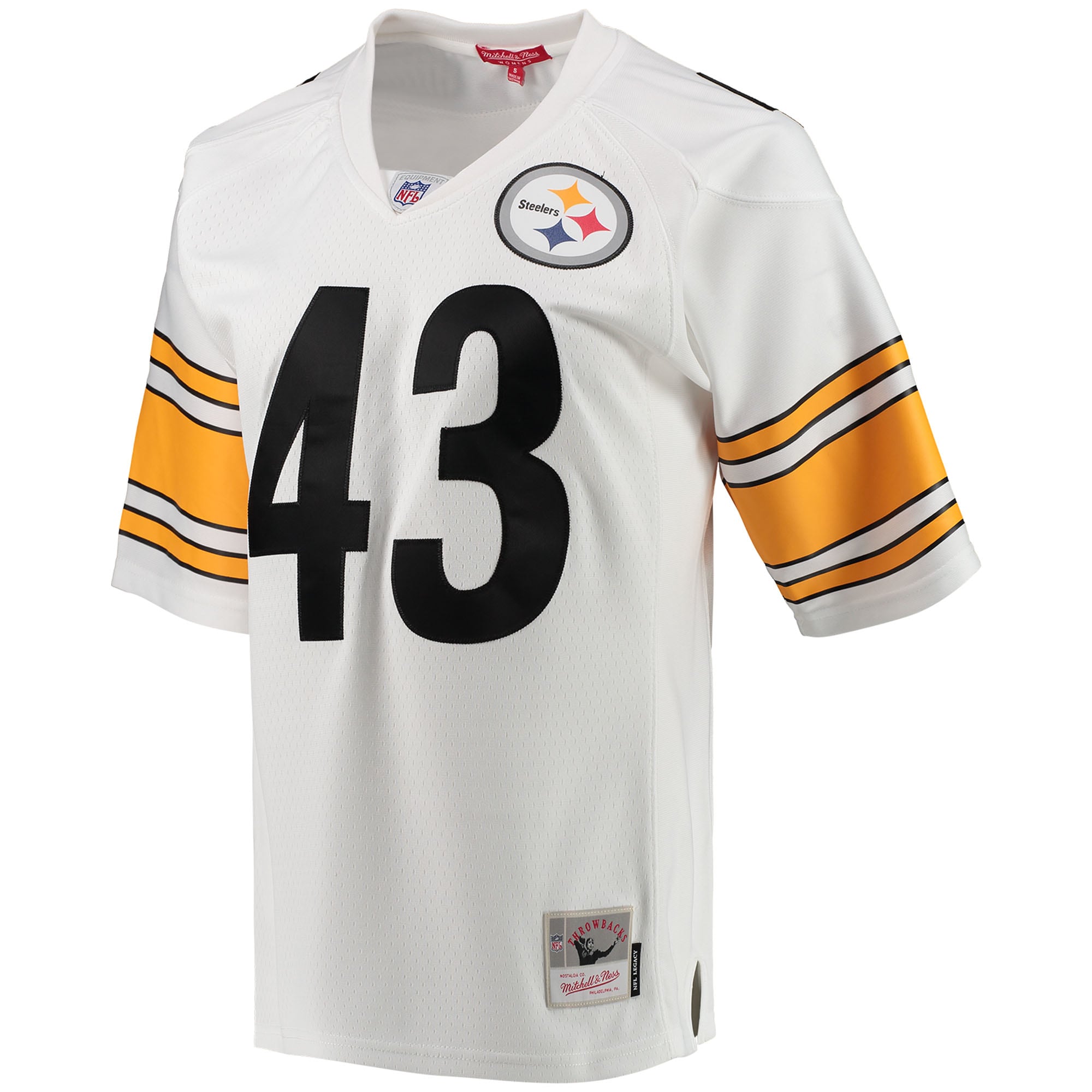 Troy Polamalu Pittsburgh Steelers Mitchell & Ness Women's 2005 Legacy Replica Team Jersey - White - Image 2