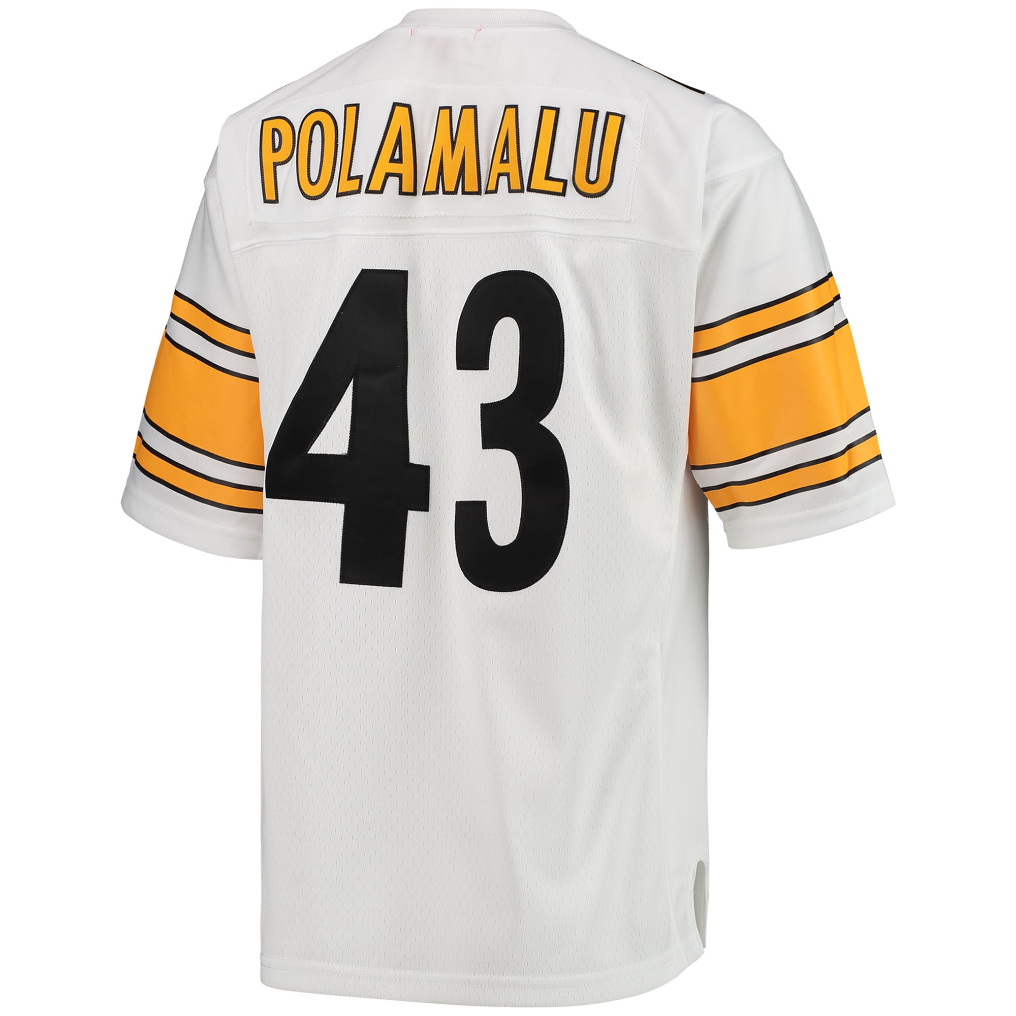 Troy Polamalu Pittsburgh Steelers Mitchell & Ness Women's 2005 Legacy Replica Team Jersey - White - Image 3