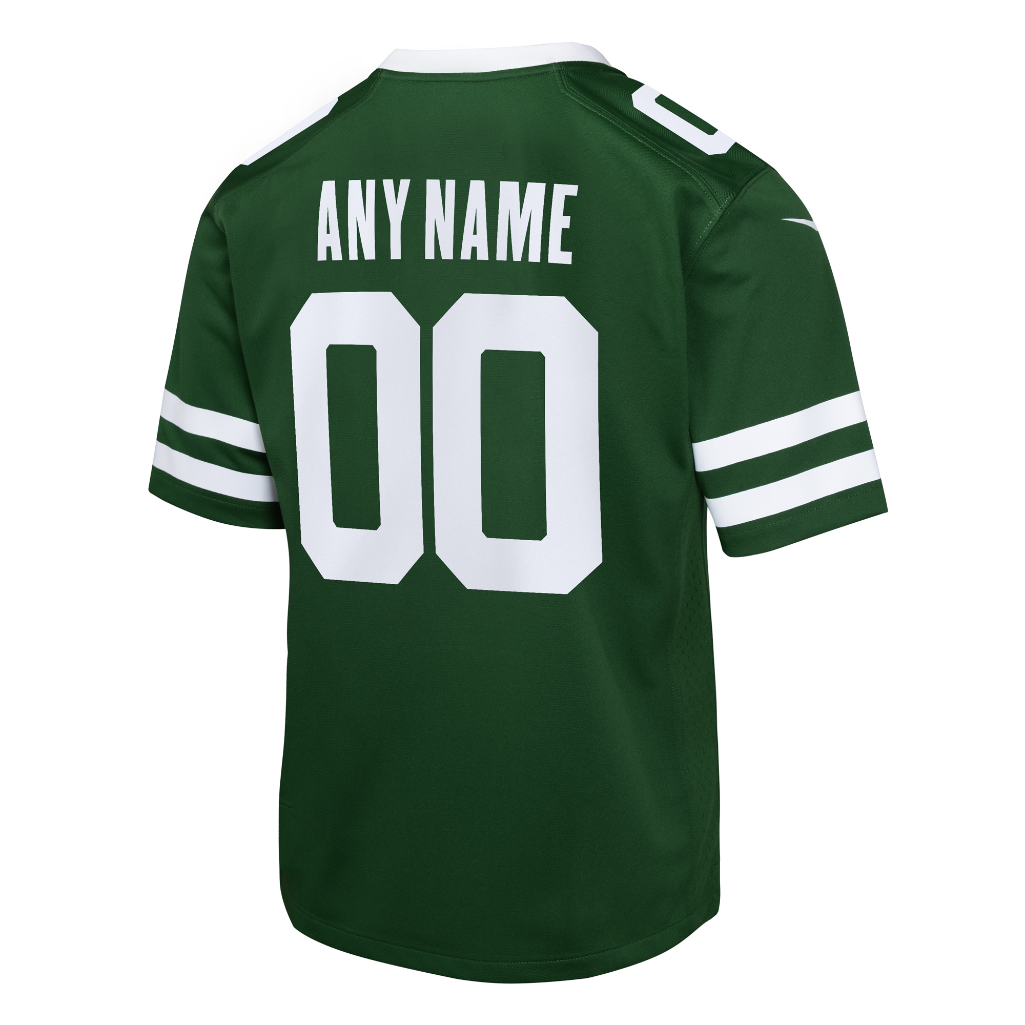 New York Jets Nike Youth Custom Game Jersey - Legacy Green - Image 3