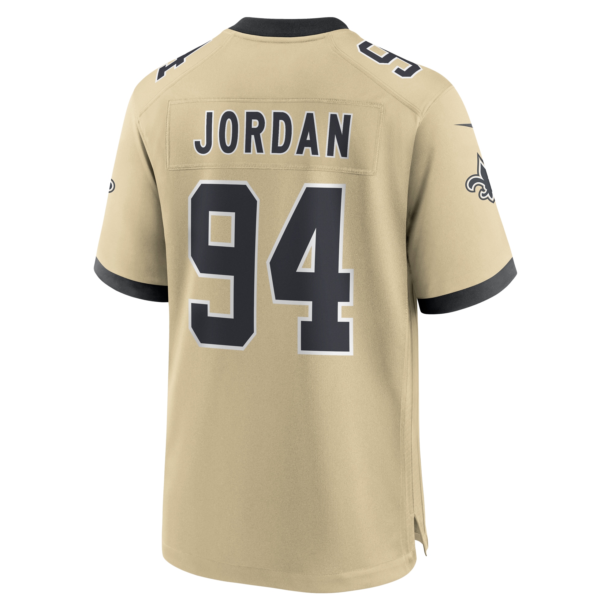 Cameron Jordan New Orleans Saints Nike Gameday Golds Alternate Game Player Jersey - Gold - Image 3