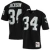 Bo Jackson Las Vegas Raiders 1990 Mitchell & Ness Authentic Throwback Retired Player Jersey - Black