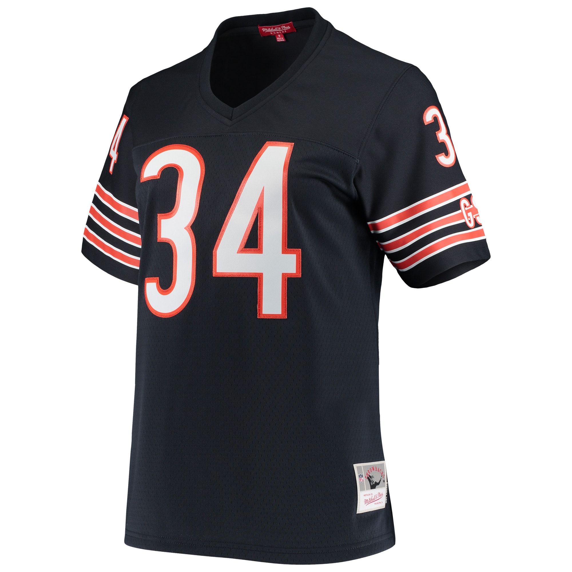 Walter Payton Chicago Bears Mitchell & Ness Women's 1985 Legacy Replica Jersey - Navy - Image 2