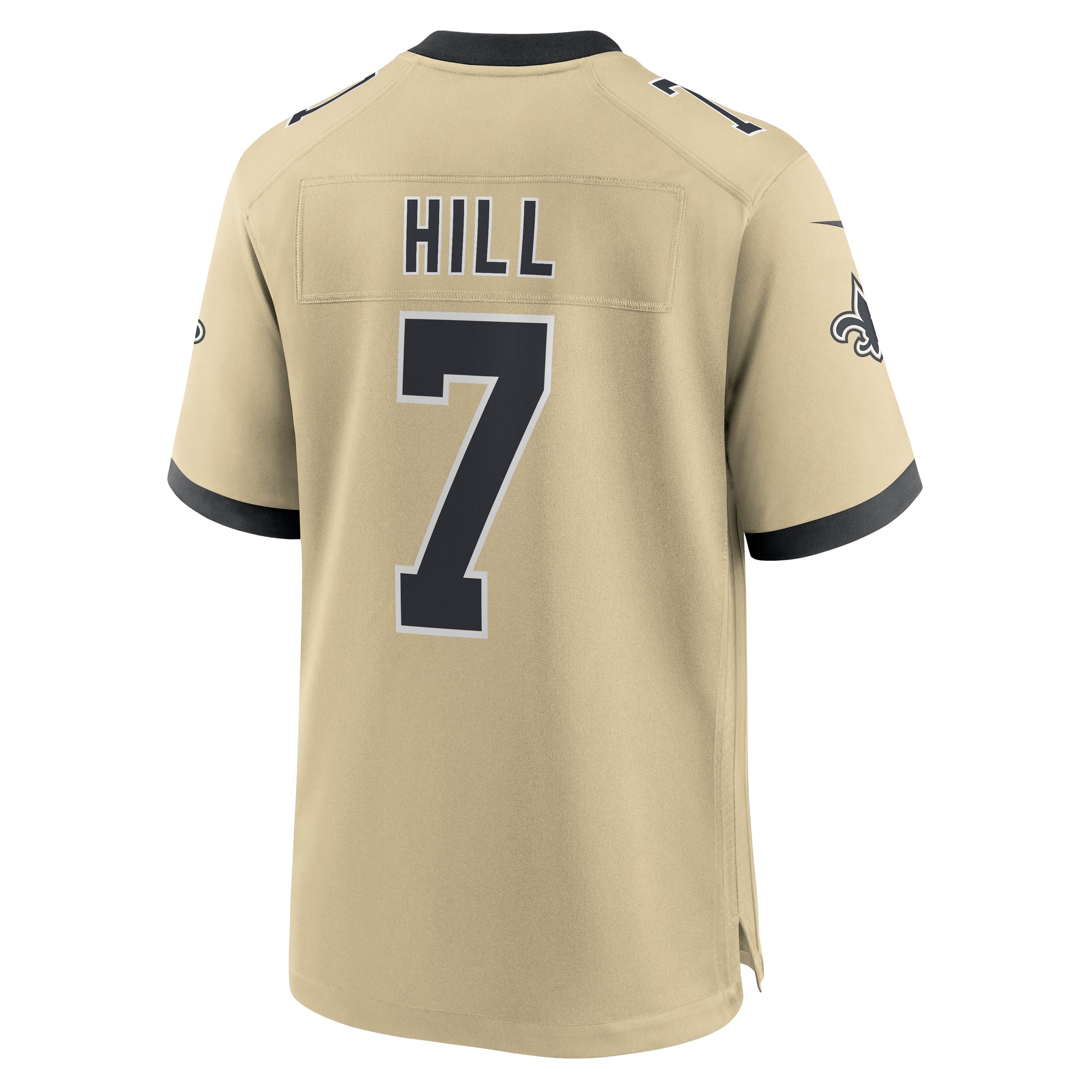 Taysom Hill New Orleans Saints Nike Gameday Golds Alternate Game Player Jersey - Gold - Image 3
