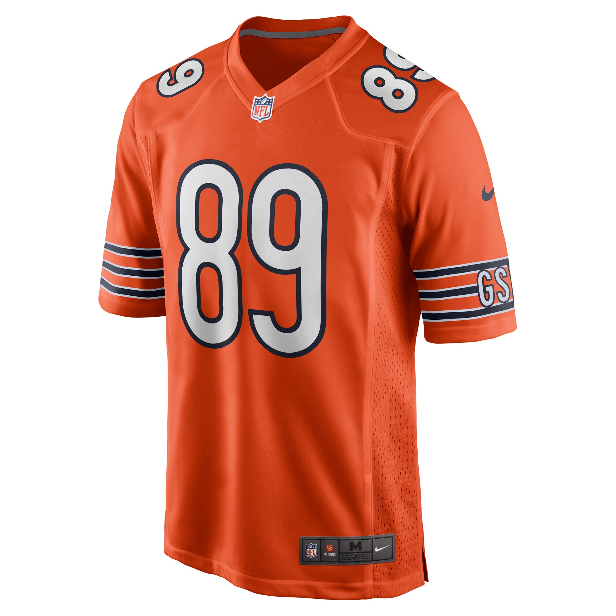 Mike Ditka Chicago Bears Nike Retired Player Alternate Game Jersey - Orange - Image 2