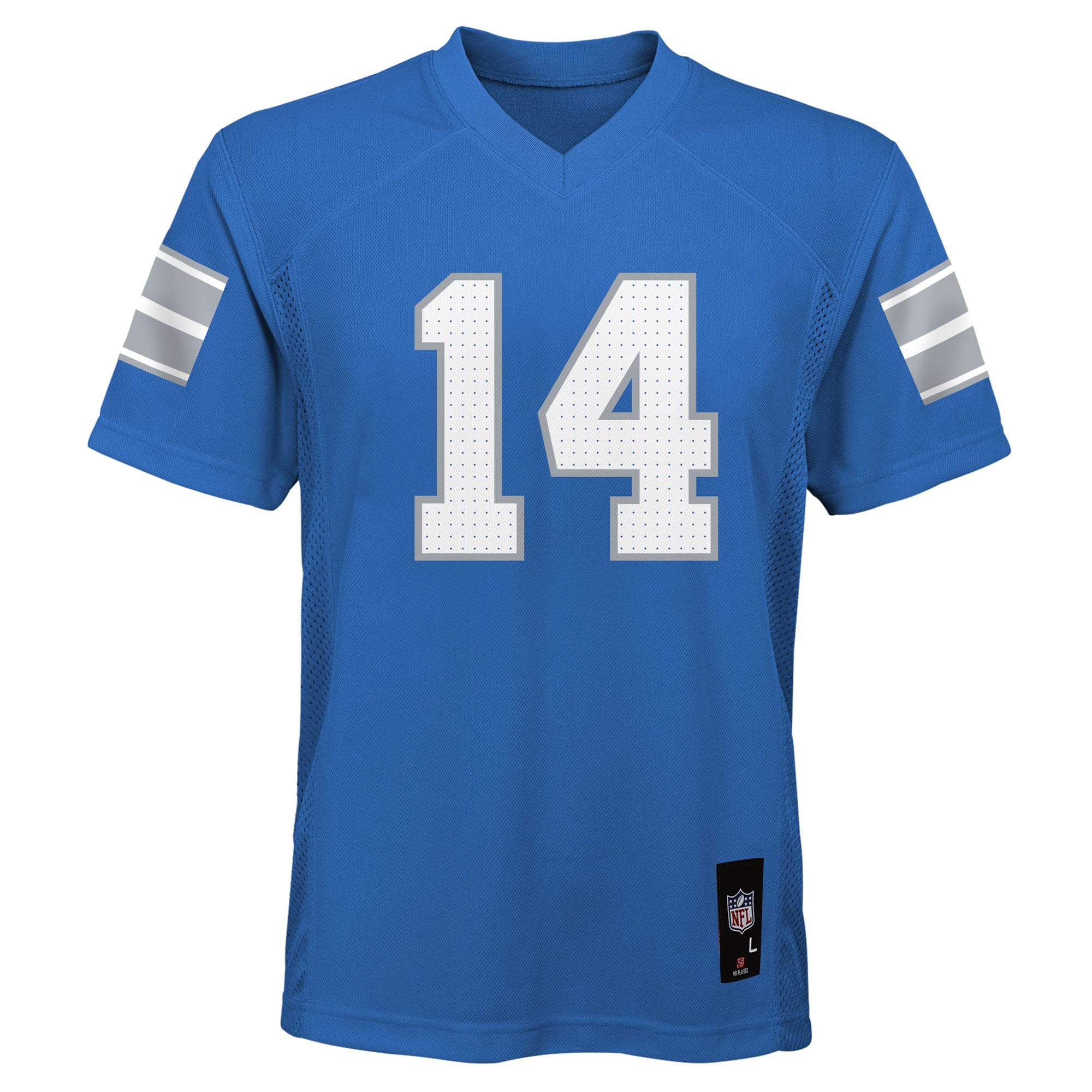 Amon-Ra St. Brown Detroit Lions Youth Replica Player Jersey - Blue - Image 2