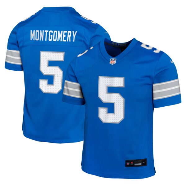 David Montgomery Detroit Lions Nike Youth Game Jersey - Blue