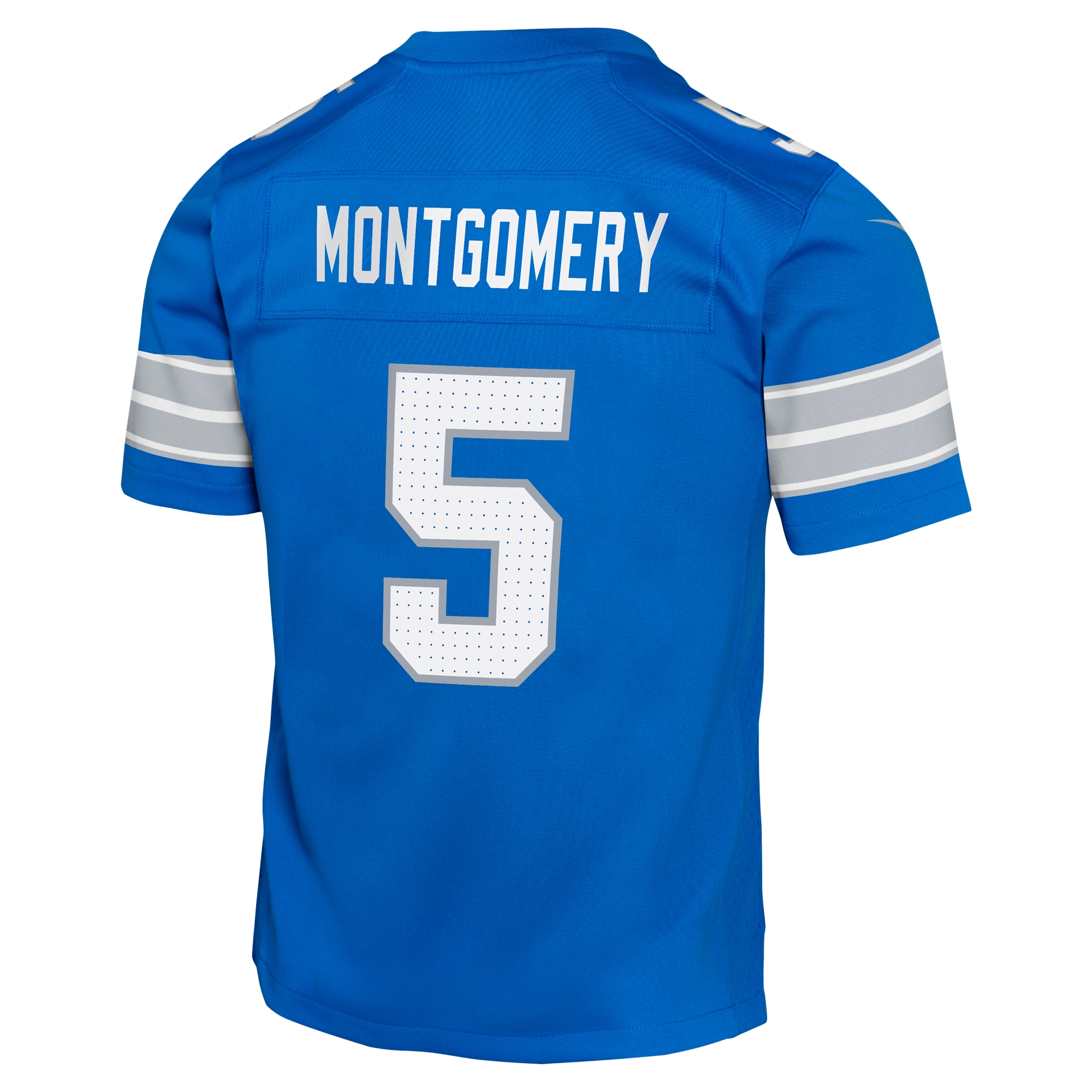 David Montgomery Detroit Lions Nike Youth Game Jersey - Blue - Image 3