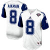 Troy Aikman Dallas Cowboys 1994 Mitchell & Ness Authentic Throwback Retired Player Jersey - White