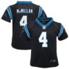 Tetairoa McMillan Carolina Panthers Nike Preschool Team Game Jersey - Black