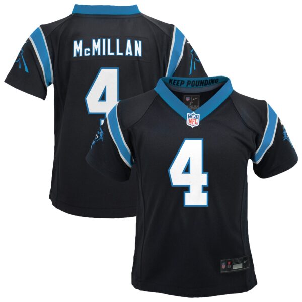 Tetairoa McMillan Carolina Panthers Nike Preschool Team Game Jersey - Black
