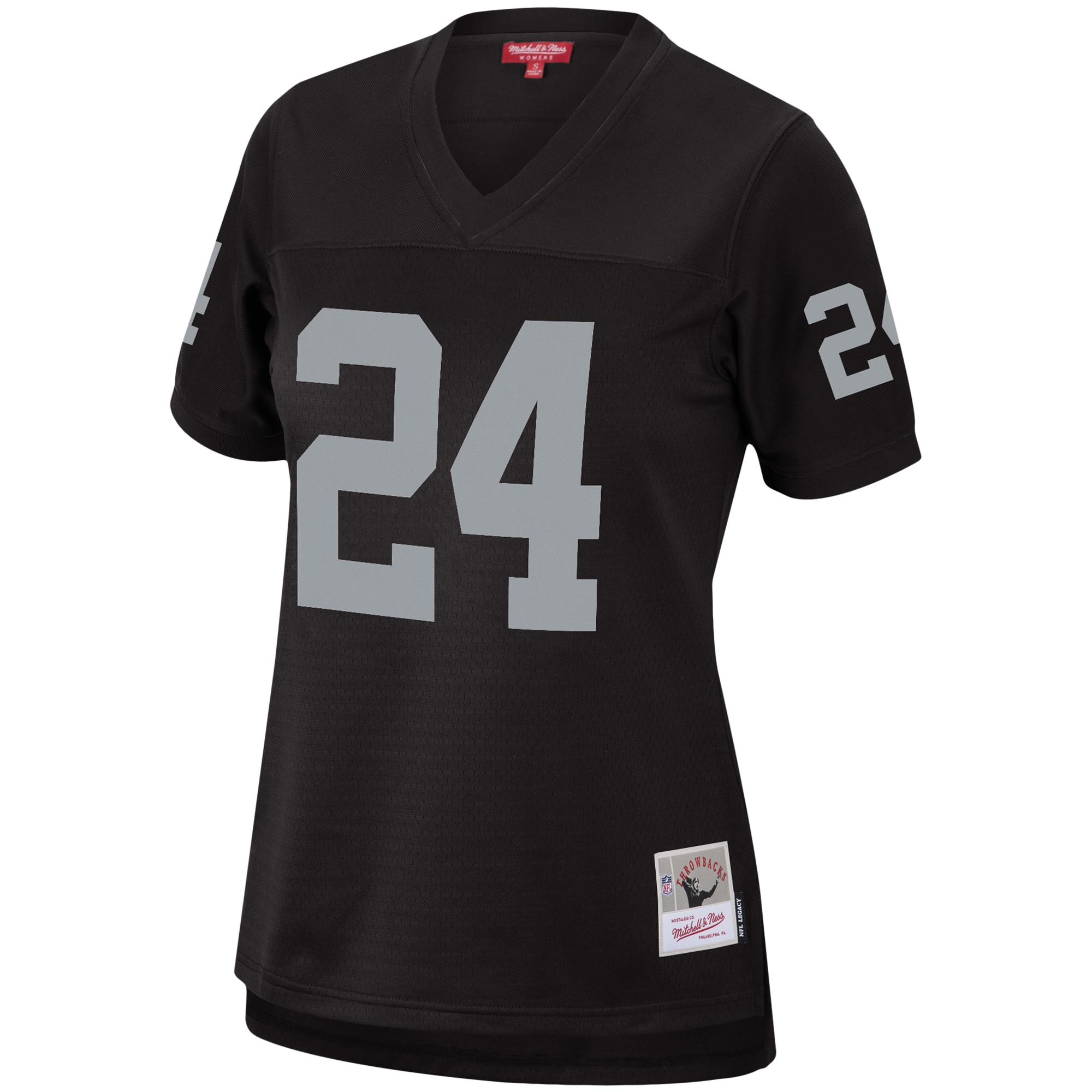 Charles Woodson Las Vegas Raiders Mitchell & Ness Women's Legacy Replica Team Jersey - Black - Image 2