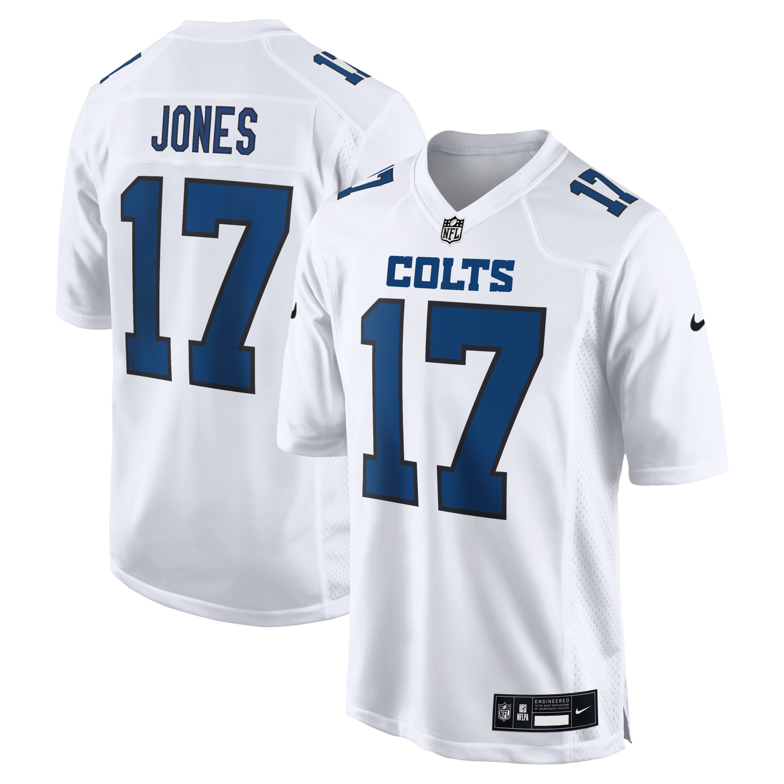 Daniel Jones Indianapolis Colts Nike Fashion Game Jersey - Tundra White
