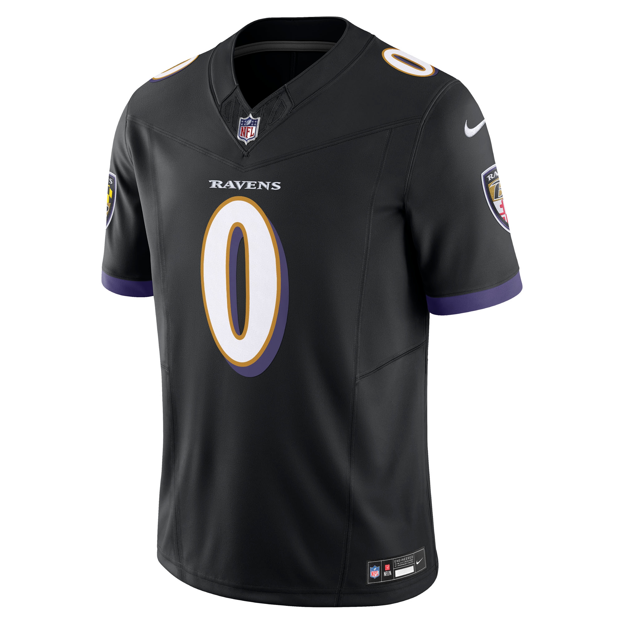 Roquan Smith Baltimore Ravens Nike Alternate Vapor F.U.S.E. Limited Jersey - Black - Image 2