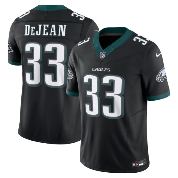Cooper DeJean Philadelphia Eagles Nike Alternate Vapor F.U.S.E. Limited Jersey - Black
