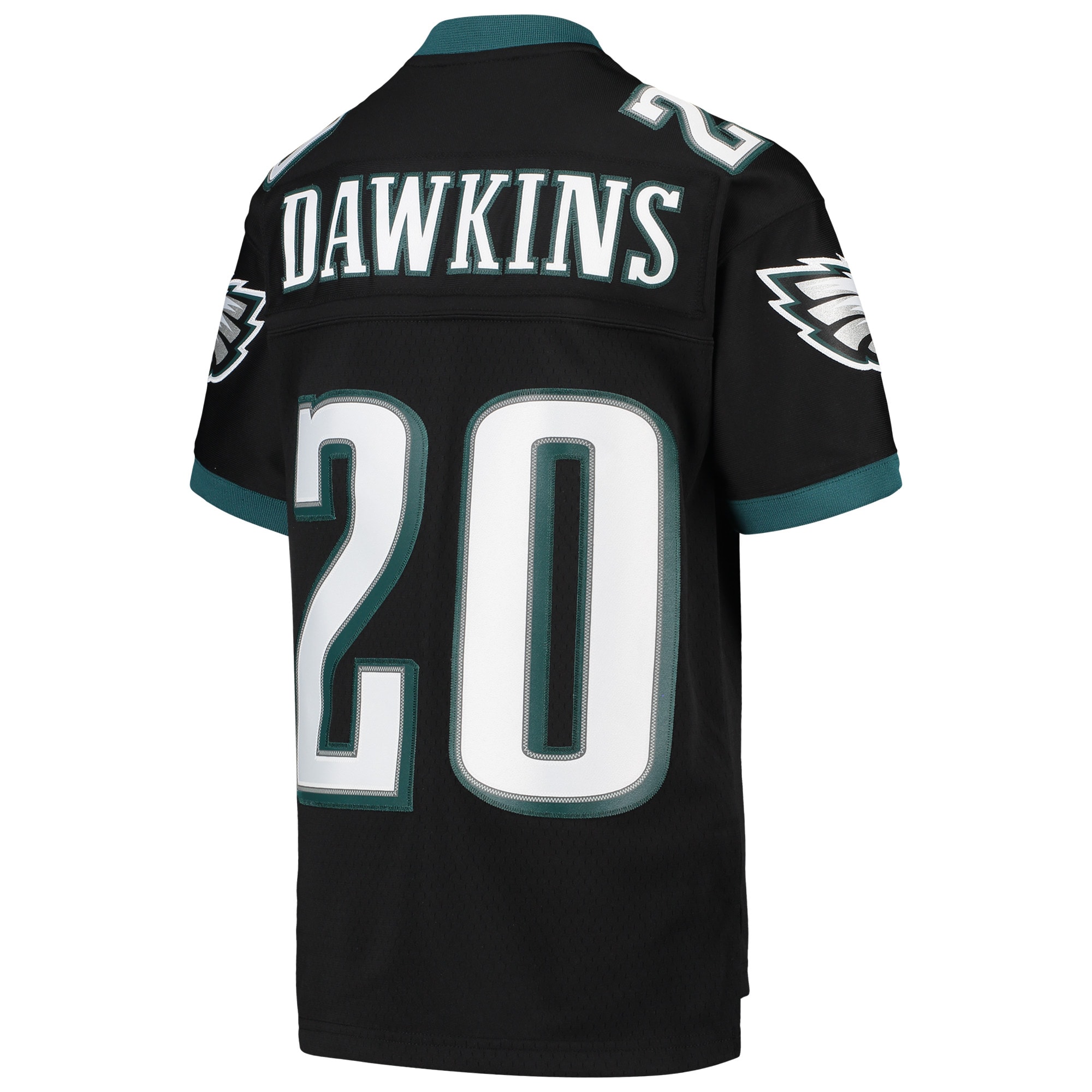 Brian Dawkins Philadelphia Eagles Mitchell & Ness Youth 2004 Legacy Retired Player Jersey - Black - Image 3