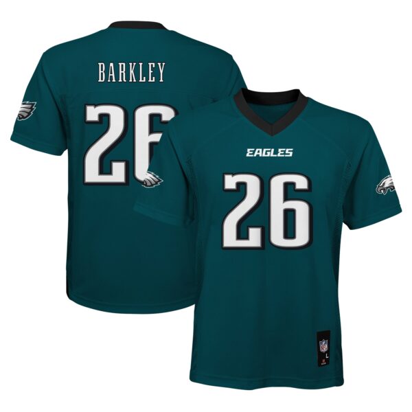 Saquon Barkley Philadelphia Eagles Preschool Replica Player Jersey - Midnight Green
