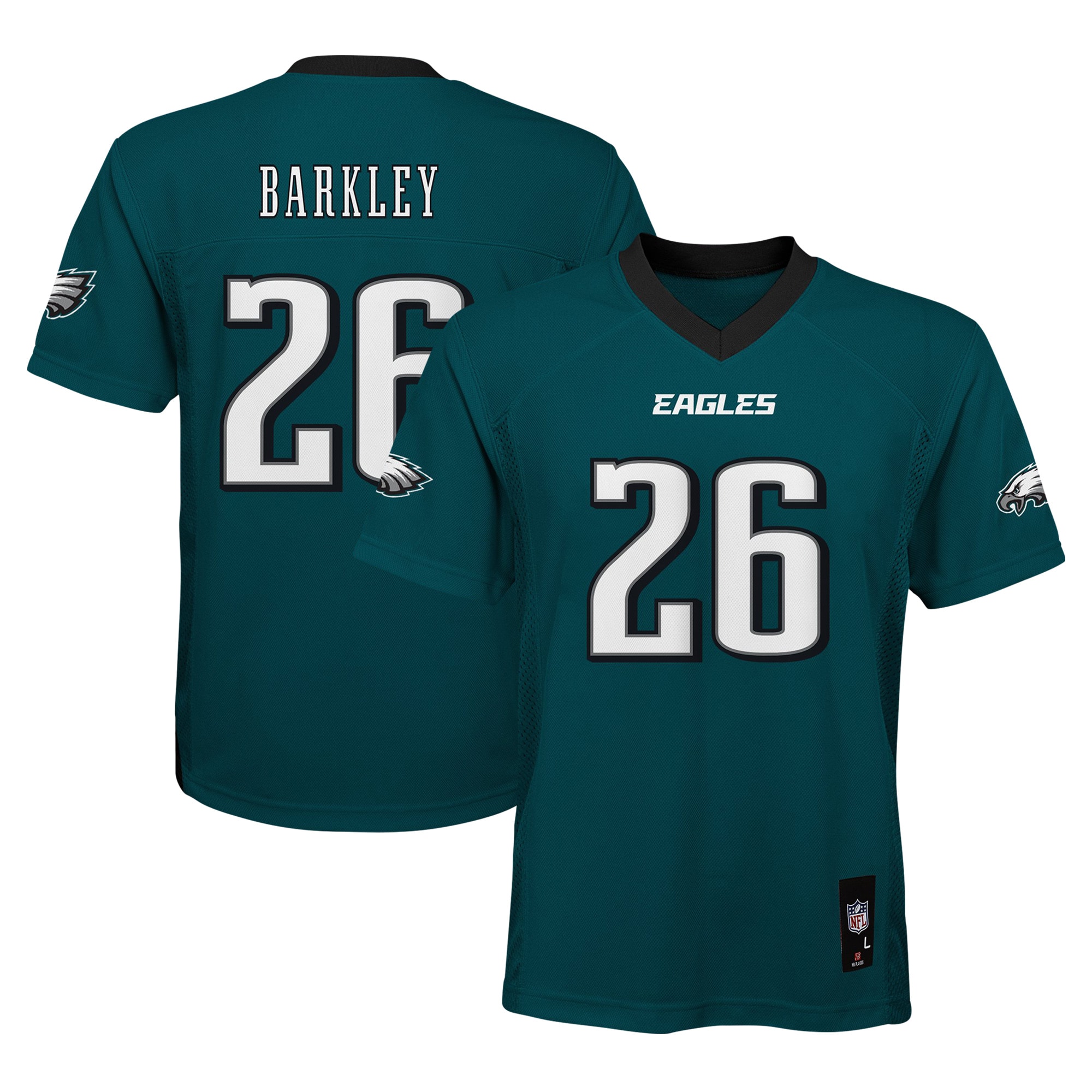 Saquon Barkley Philadelphia Eagles Preschool Replica Player Jersey - Midnight Green