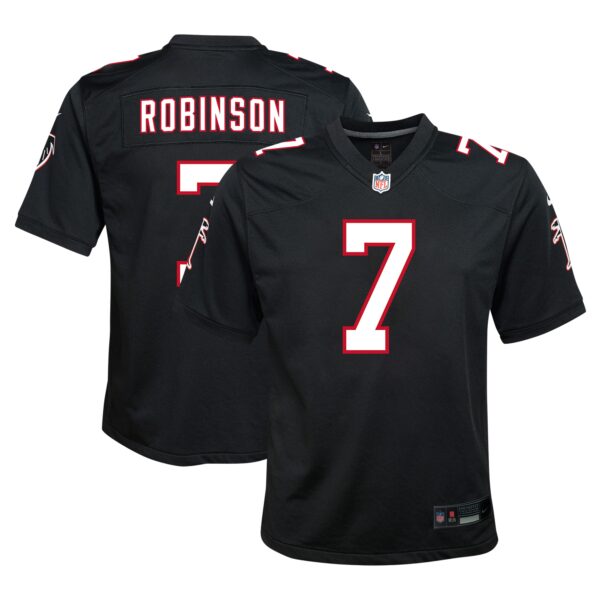 Bijan Robinson Atlanta Falcons Nike Youth Game Jersey - Black
