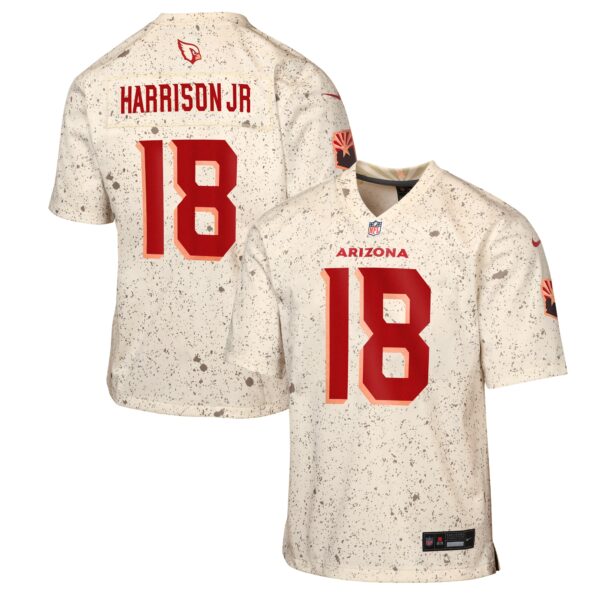 Marvin Harrison Jr. Arizona Cardinals Nike Youth 2025 Rivalries Collection Game Jersey - Natural