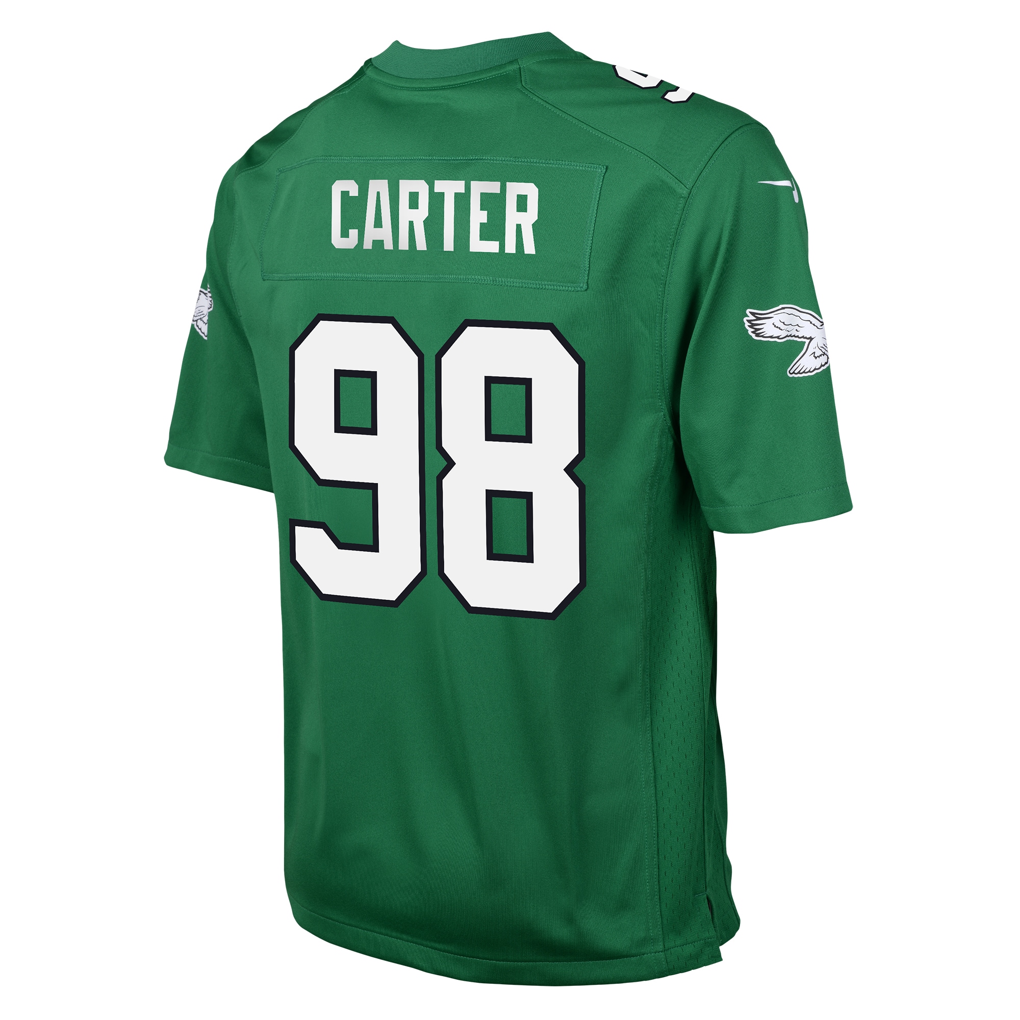 Jalen Carter Philadelphia Eagles Nike Youth Game Jersey - Kelly Green - Image 3