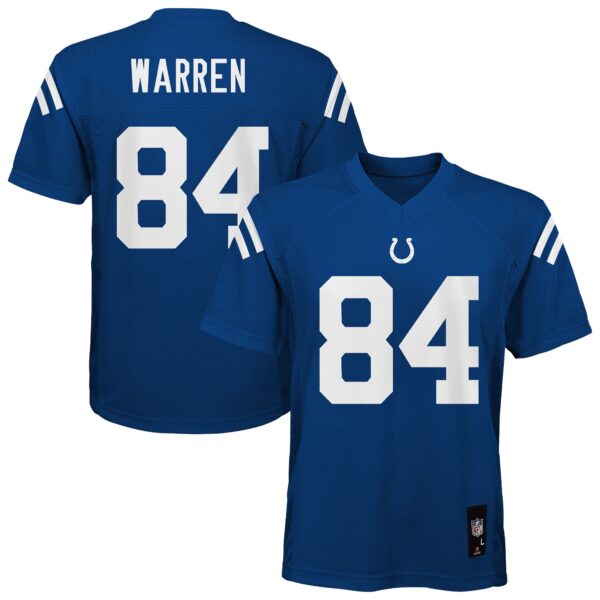 Tyler Warren Indianapolis Colts Outerstuff Youth Replica Player Jersey - Royal