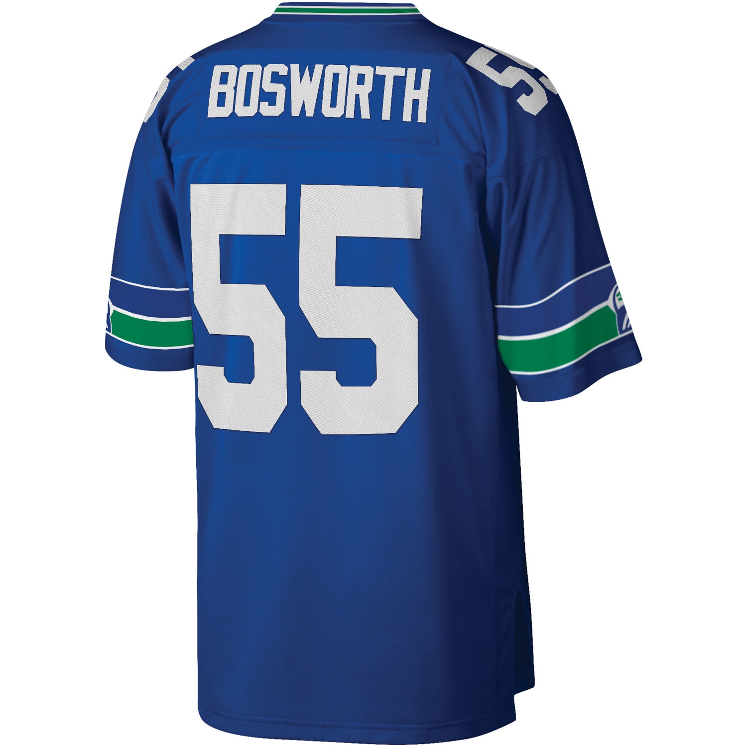 Brian Bosworth Seattle Seahawks Mitchell & Ness Legacy Replica Jersey - Royal - Image 3