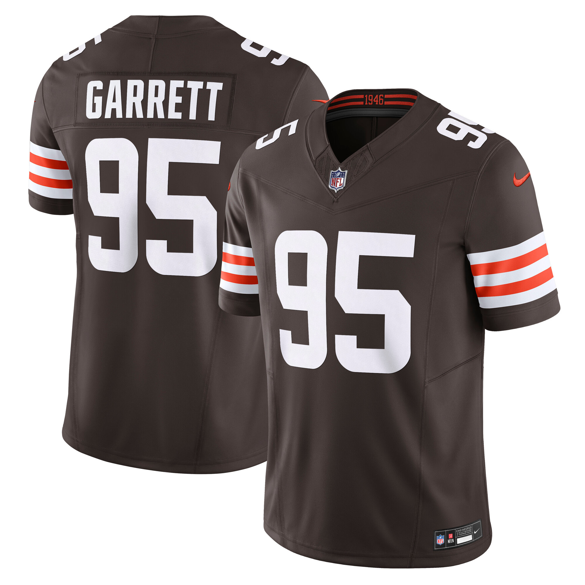 Myles Garrett Cleveland Browns Nike Team Vapor F.U.S.E. Limited Jersey - Brown