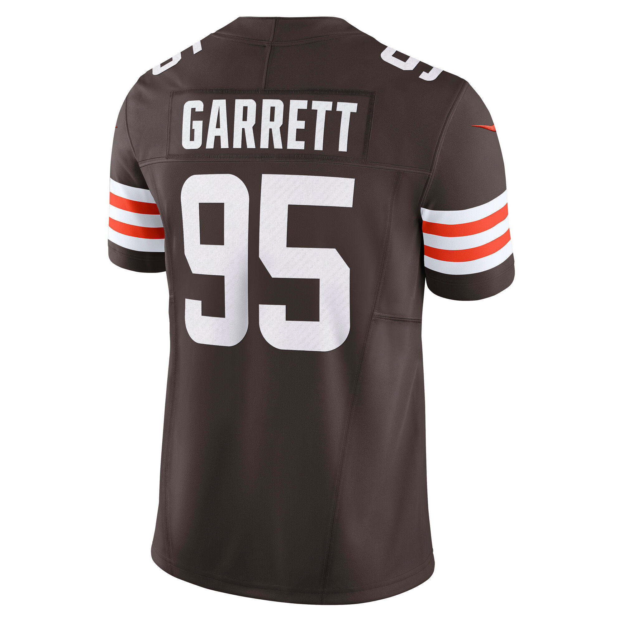 Myles Garrett Cleveland Browns Nike Team Vapor F.U.S.E. Limited Jersey - Brown - Image 3