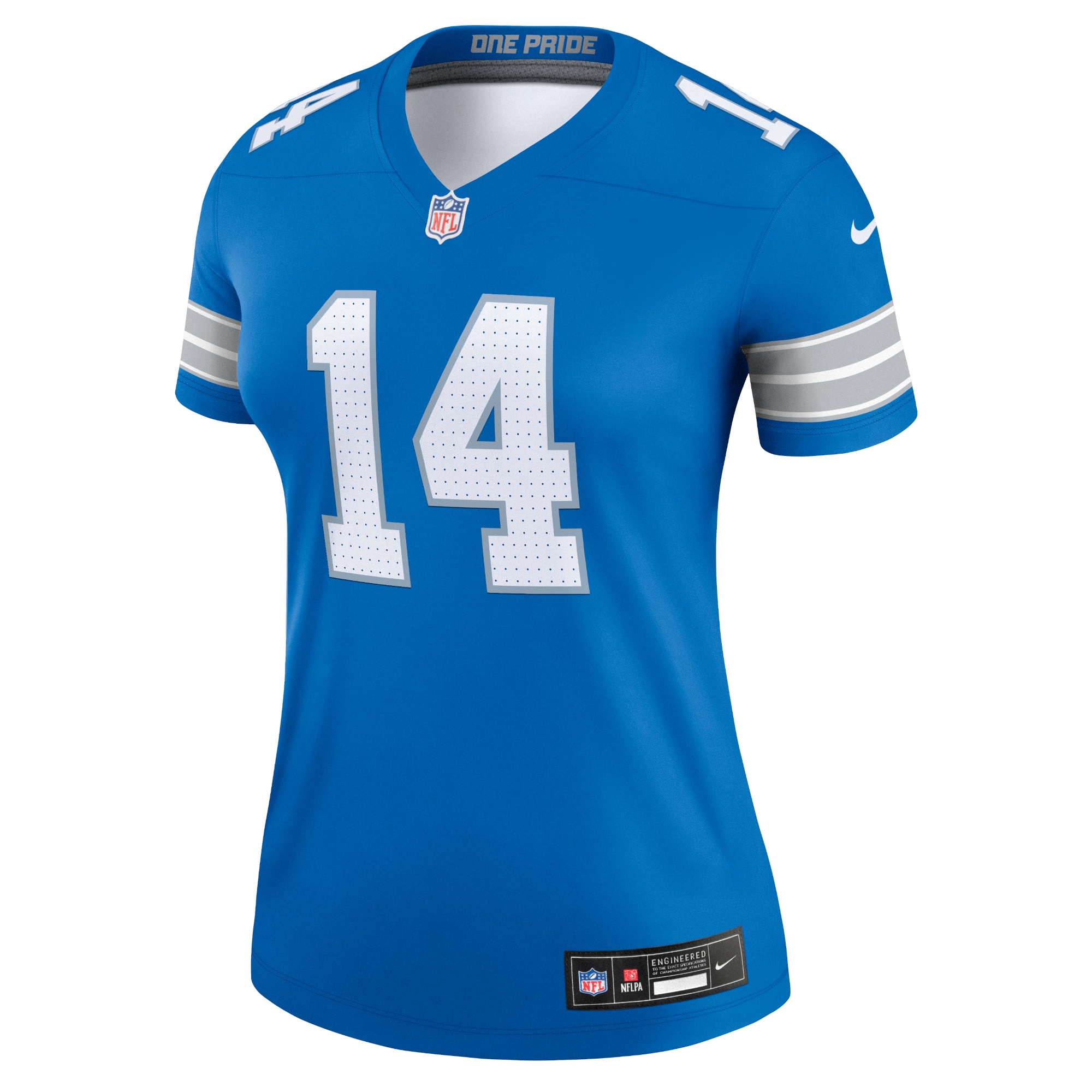 Amon-Ra St. Brown Detroit Lions Nike Women's Legend Player Performance Top - Blue - Image 2