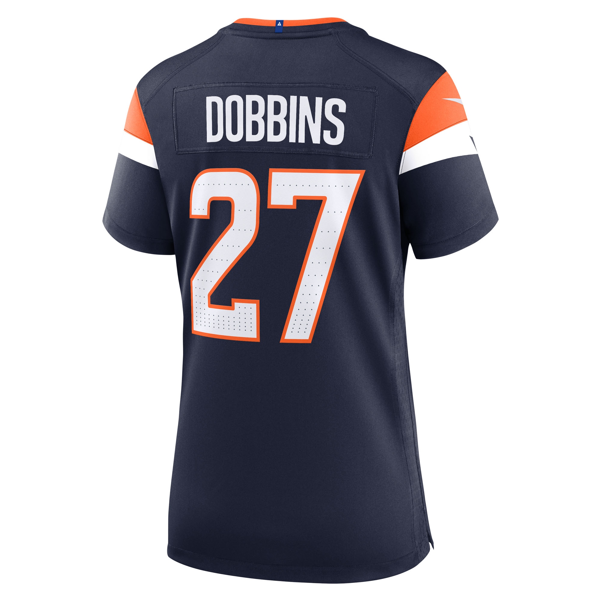 J.K. Dobbins Denver Broncos Nike Women's Alternate Game Jersey - Navy - Image 3