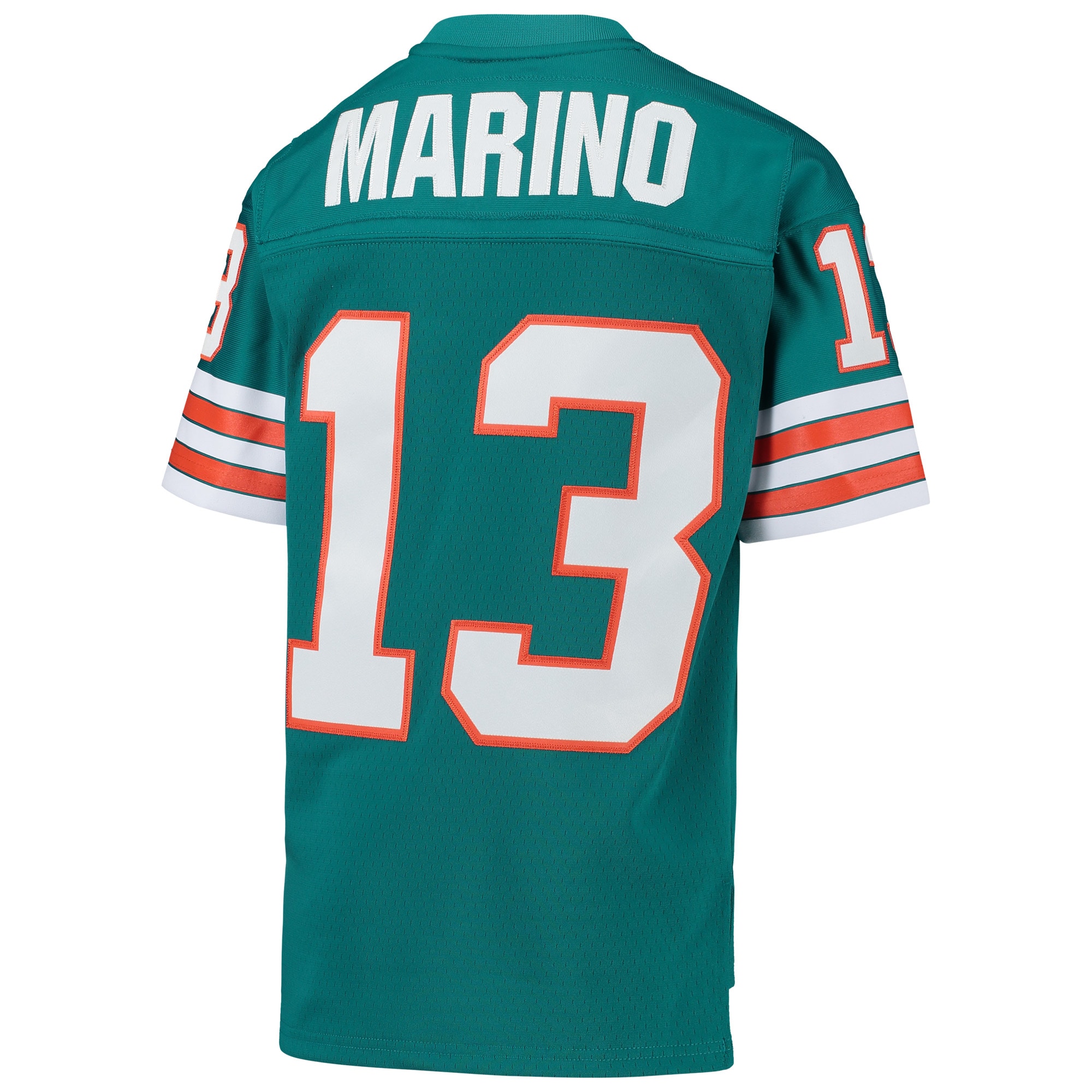 Dan Marino Miami Dolphins Mitchell & Ness Youth 1984 Legacy Retired Player Jersey - Aqua - Image 3