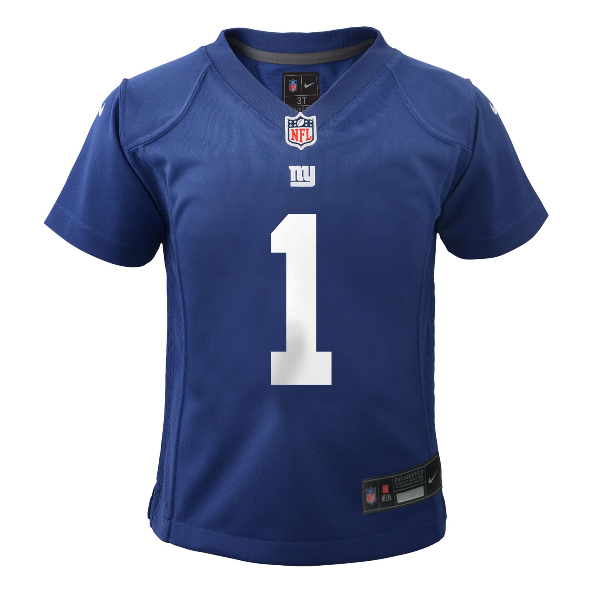 Malik Nabers New York Giants Nike Infant Team Player Game Jersey - Royal - Image 2