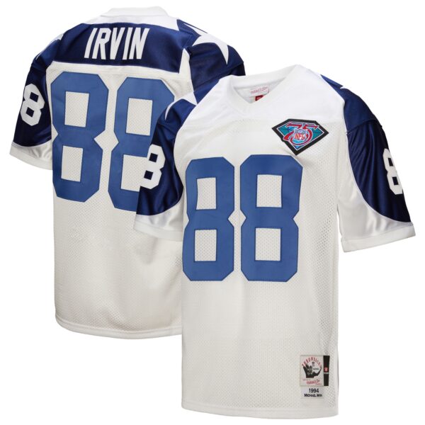 Michael Irvin Dallas Cowboys 1994 Mitchell & Ness Authentic Throwback Retired Player Jersey - White