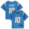 Justin Herbert Los Angeles Chargers Nike Infant Team Player Game Jersey - Powder Blue