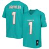 Tua Tagovailoa Miami Dolphins Youth Replica Player Jersey - Aqua